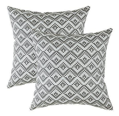 Geotile Accent Decorative Cushion Covers (Pack of 2) - TreeWool