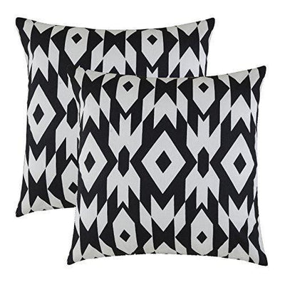 Hexas Geometric Accent Cushion Covers (Pack of 2) - TreeWool