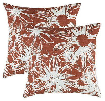 Floral Accent Cushion Covers (Pack of 2) - TreeWool