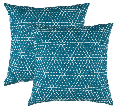 Honeycomb Accent Decorative Cushion Covers (Pack of 2) - TreeWool