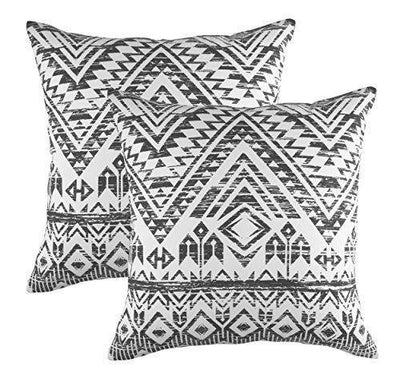 French Toile Accent Decorative Cushion Covers (Pack of 2) - TreeWool